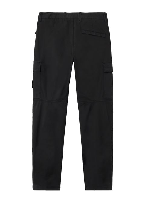 pantaloni supima cotton stretch-tc uomo neri STONE ISLAND | K2S15 3100032 S0010V0029